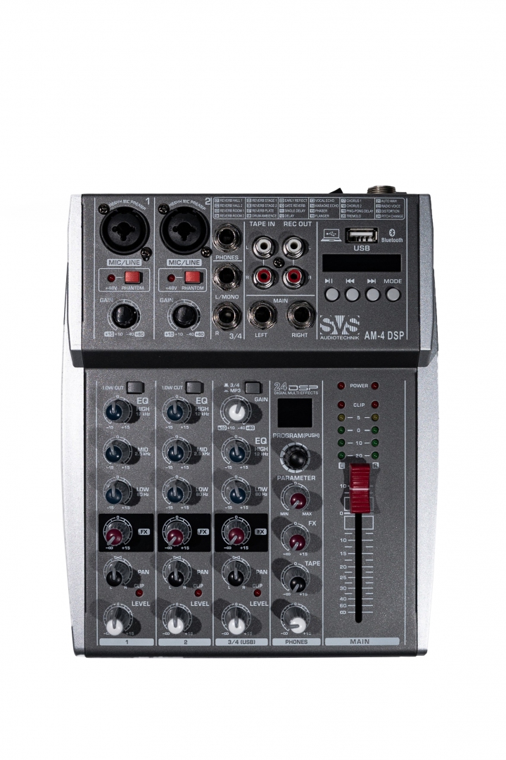 SVS Audiotechnik mixers AM-4 DSP Аналоговый микшерный пульт, 4-канала в Калужской области