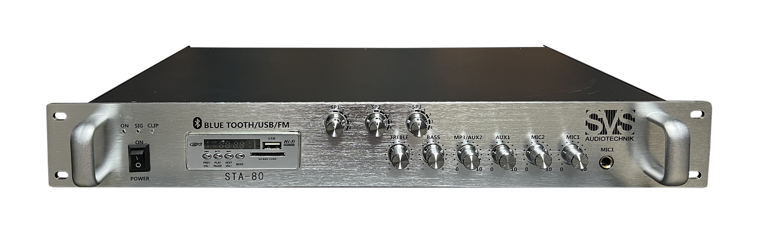 SVS Audiotechnik STA-80 Микшер-усилитель для систем Public Address в Калужской области