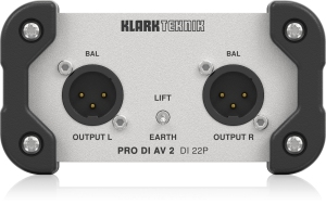 Klark Teknik DI 22P пассивный стерео директ-бокс в Калужской области